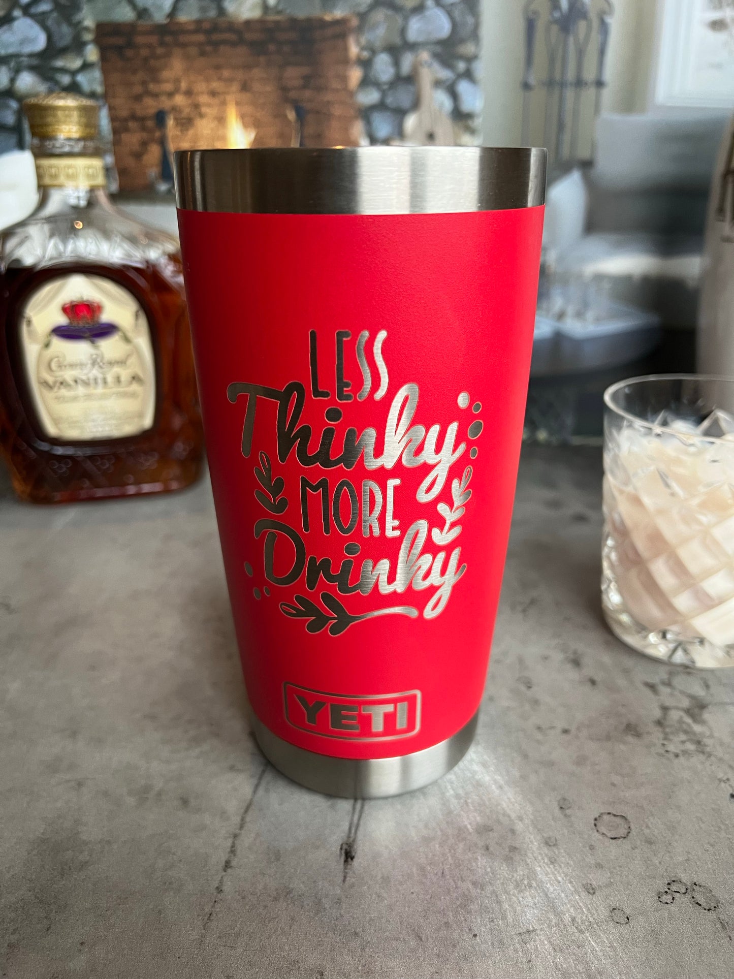 personalized yeti shaker tumbler - one of a kind gift for the cocktail lover!