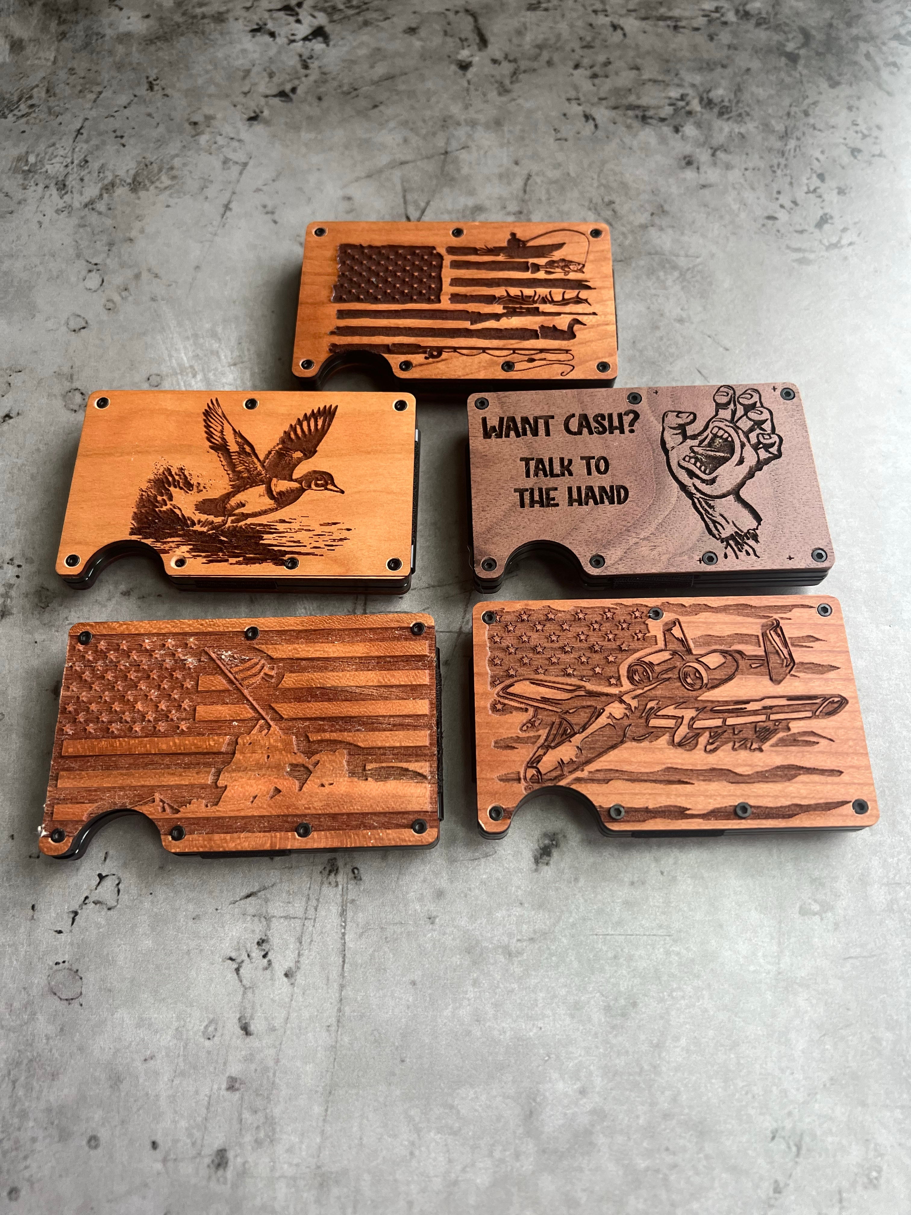 Engraved Wallets