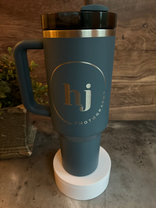 custom tumbler - your design or logo's on the tumbler of your choice!