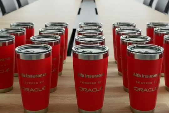 20 oz yeti rambler - engraved on one side