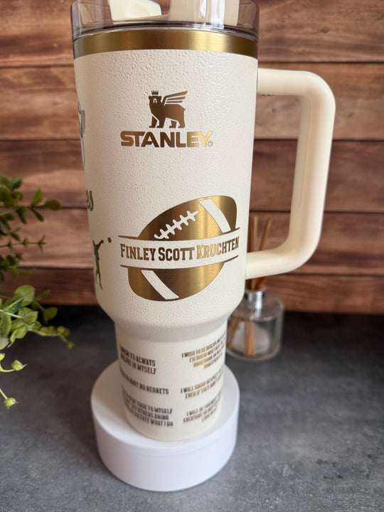 Finley Kruchten Foundation, #LL74 ,40 oz Stanley Tumbler