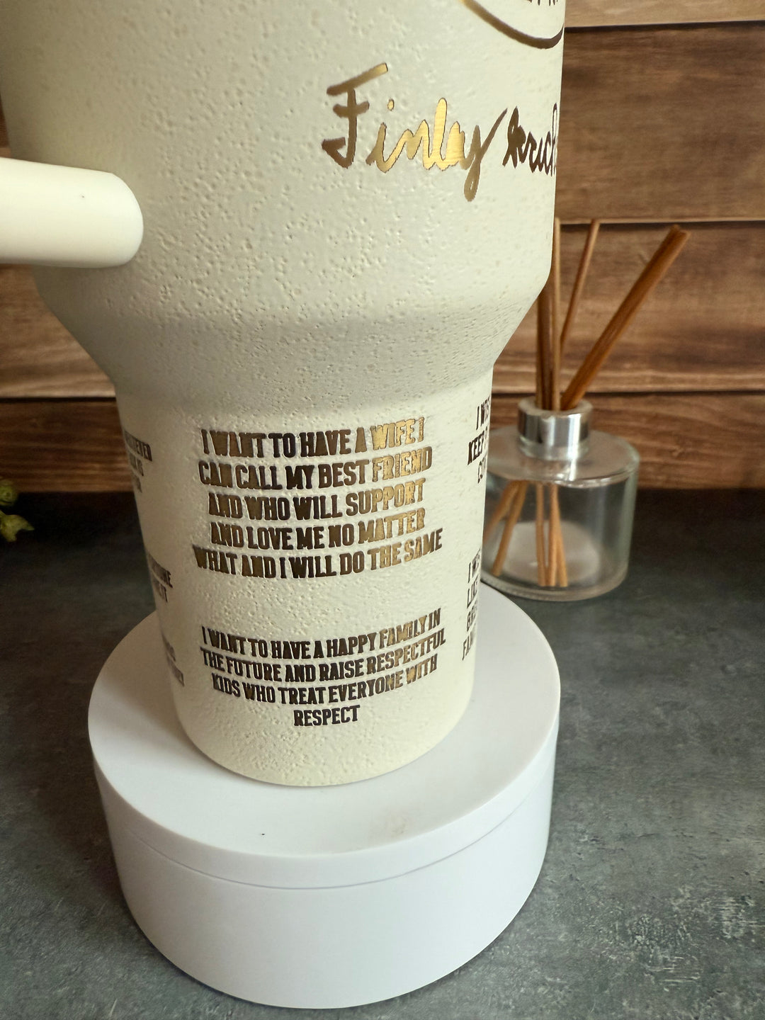 Finley Kruchten Foundation, #LL74 ,40 oz Stanley Tumbler