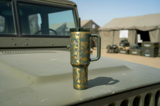 digital camo - cypress green limited edition 40oz stanley