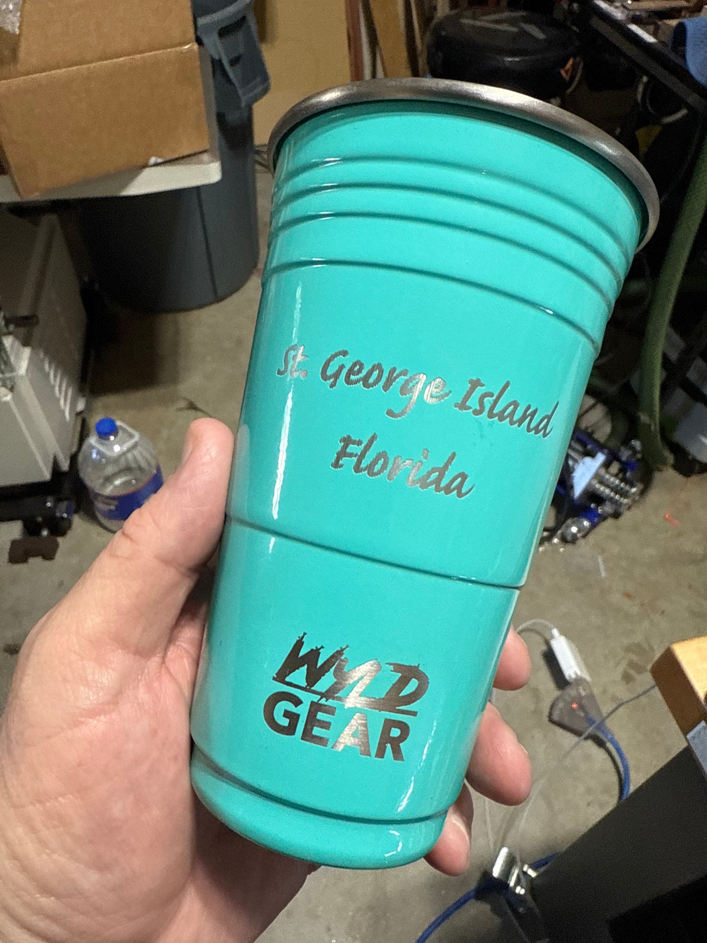 custom tumbler - your design or logo's on the tumbler of your choice!