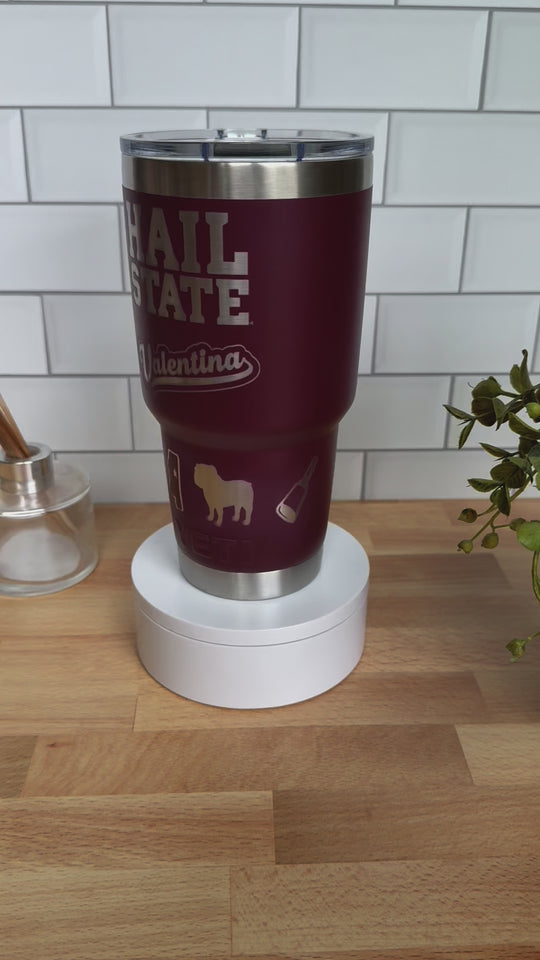 custom tumbler - your design or logo's on the tumbler of your choice!